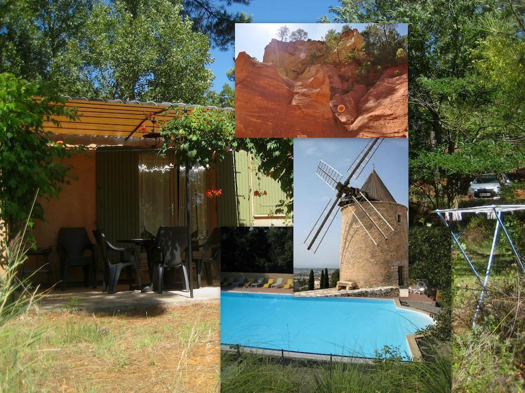 Gite Des Ocres Villars  Bagian luar foto